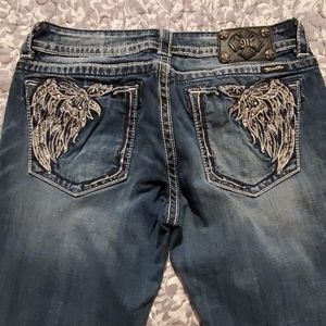 Miss me Jean's size 33, inseam 30